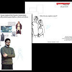 Postcard design.