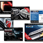 Autocard Designs- Print Autocards sent by dealers to their customers. Front side is custom designed, back side is pre-filled template.
