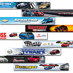Email Marketing Branding Banners- Dealers had a choice of 3 themed banners to represent their dealership on marketing emails.